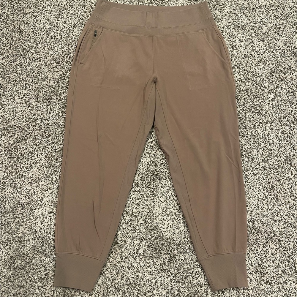 Athleta joggers. Size Large. Light brown.